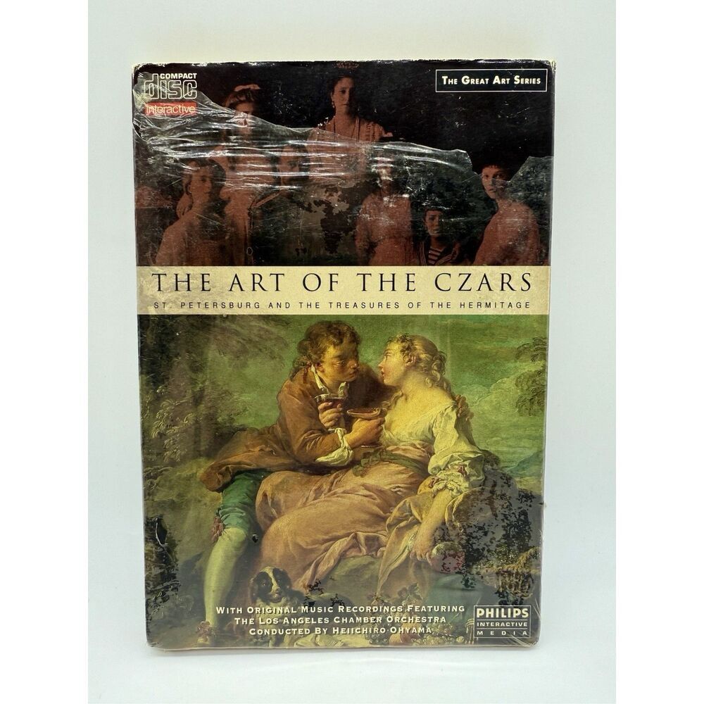 The Art Of The Czars Cd-i - Compact Disc Interactive 1992 - Philips